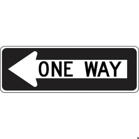 Accuform LANE GUIDANCE SIGN LEFT TURN ONLY MR35LHP MR35LHP